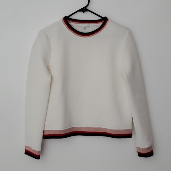 Moelleux white long sleeved top - size S - Picture 1 of 9